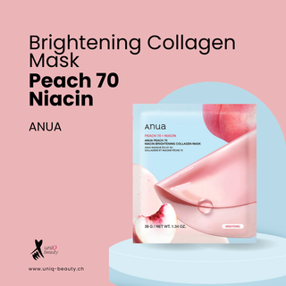 ANUA Peach 70 Niacin Brightening Collagen Mask