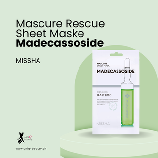 MISSHA Mascure Rescue Madecassoside Sheet Mask