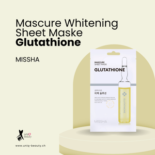 MISSHA Mascure Whitening Glutathione Sheet Mask