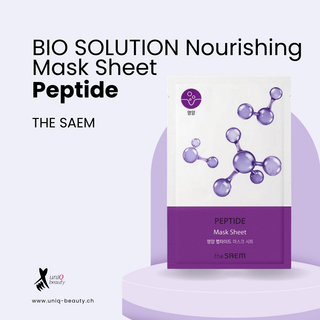 THE SAEM BIO SOLUTION Nourishing Peptide Mask Sheet