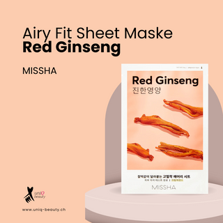MISSHA Airy Fit Sheet Mask (Red Ginseng)