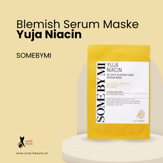 SOMEBYMI Yuja Niacin Blemish Serum Mask