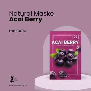 THE SAEM Natural Acai Berry Mask Sheet